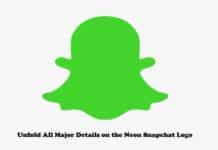Neon Snapchat Logo