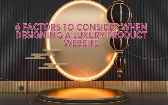 Luxury Product Website