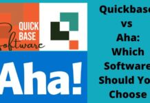 Quickbase vs Aha Software